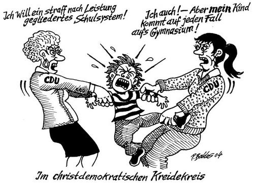 Im christdemokratischen Kreidekreis